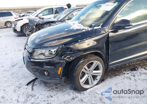 2014 Volkswagen Tiguan R-Line из США, поврежденный, VIN WVGBV3AX2EW023397